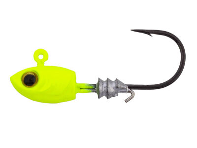 Micro Shad HeadZ - Chartreuse (0.9g - 1/32 oz.)