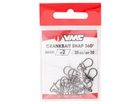 VMC Crank Bait Snaps 360&deg; - Gr. 0 (17 kg)