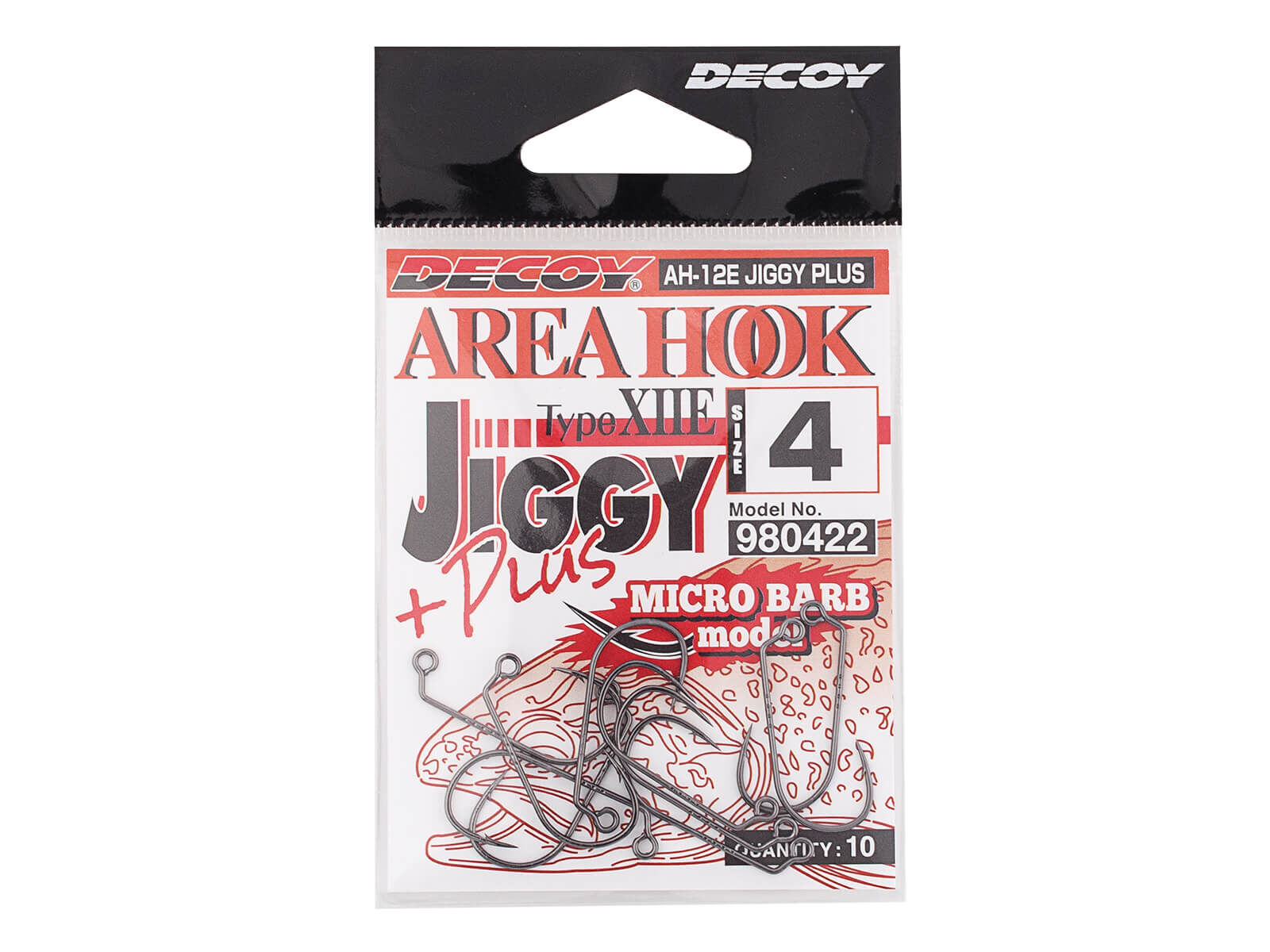 Area Hook Type XII AH-12E Jiggy Plus - Gr. 4