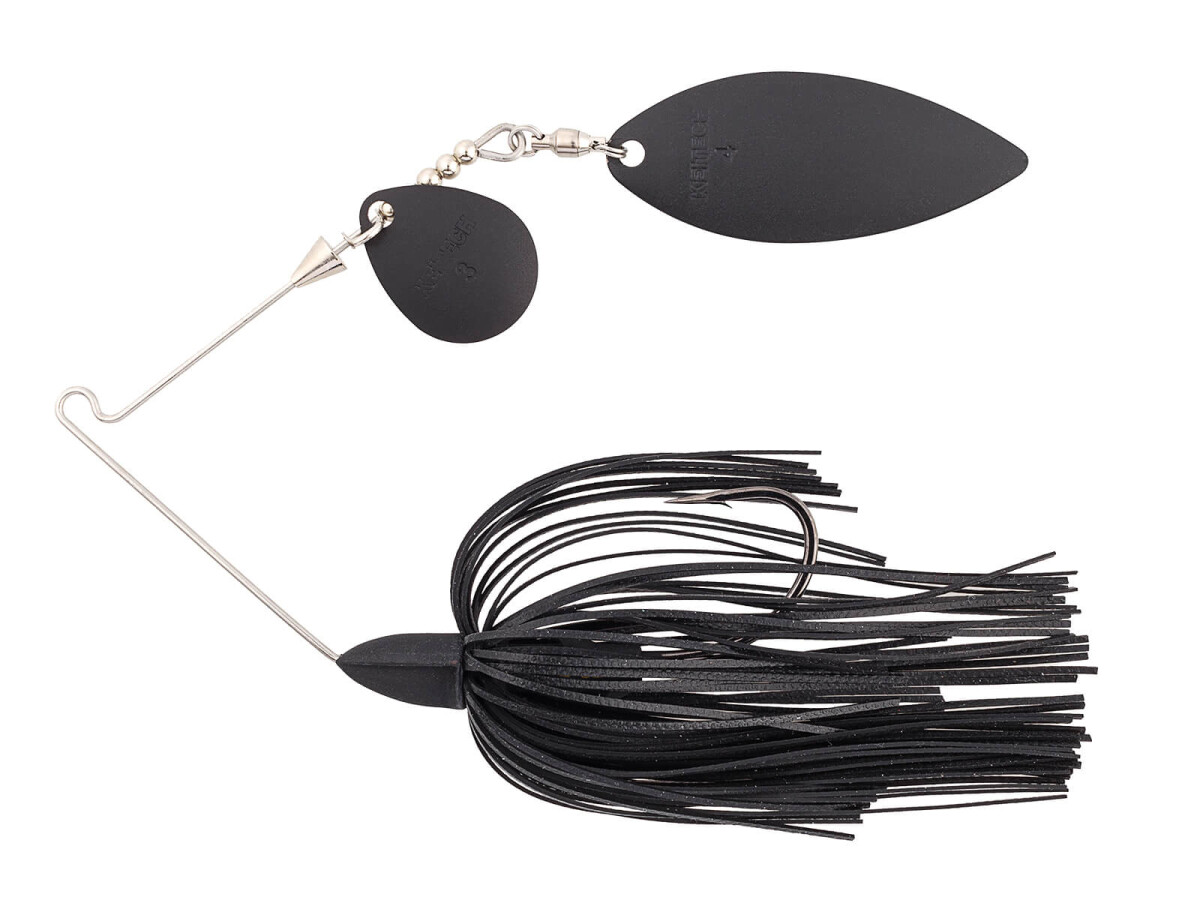 14g Tee-Bone Spinnerbaits Double Willow(001) Black