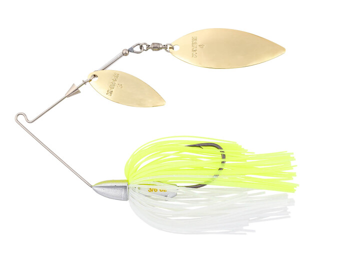 10.5g Tee-Bone Spinnerbaits Double Willow(484) Chartreuse Shad