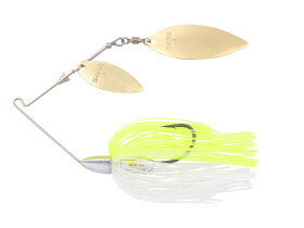 10.5g Tee-Bone Spinnerbaits Double Willow(484) Chartreuse Shad