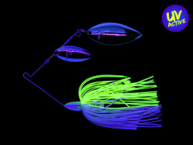 14g Tee-Bone Spinnerbaits Double Willow(484) Chartreuse Shad