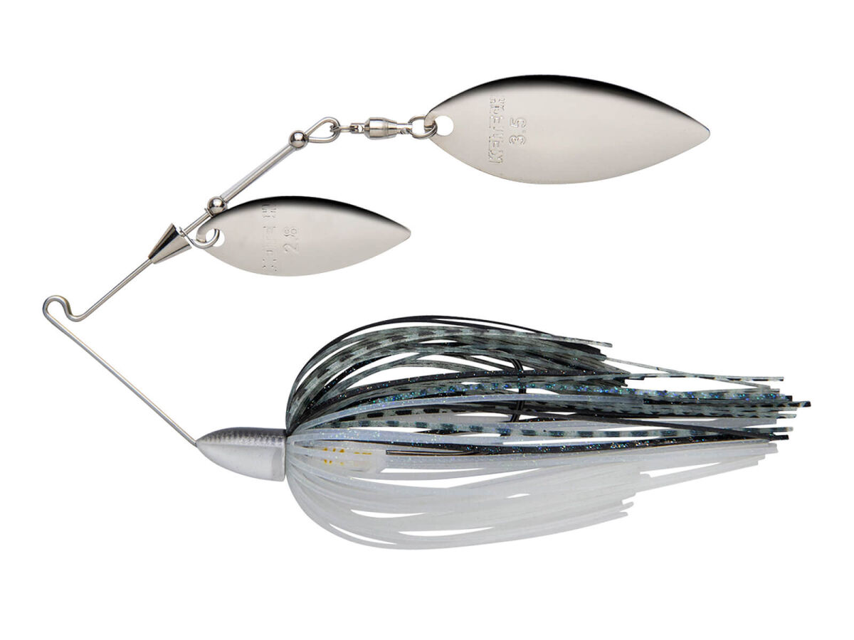 7.0g Baby Tee-Bone Spinnerbaits Double Willow (493) Blue Back Herring