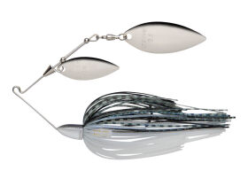 10.5g Baby Tee-Bone Spinnerbaits Double Willow (493) Blue Back Herring