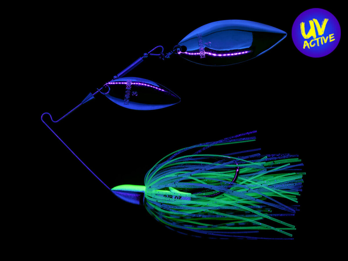 7.0g Baby Tee-Bone Spinnerbaits Double Willow (512) Spot Remover