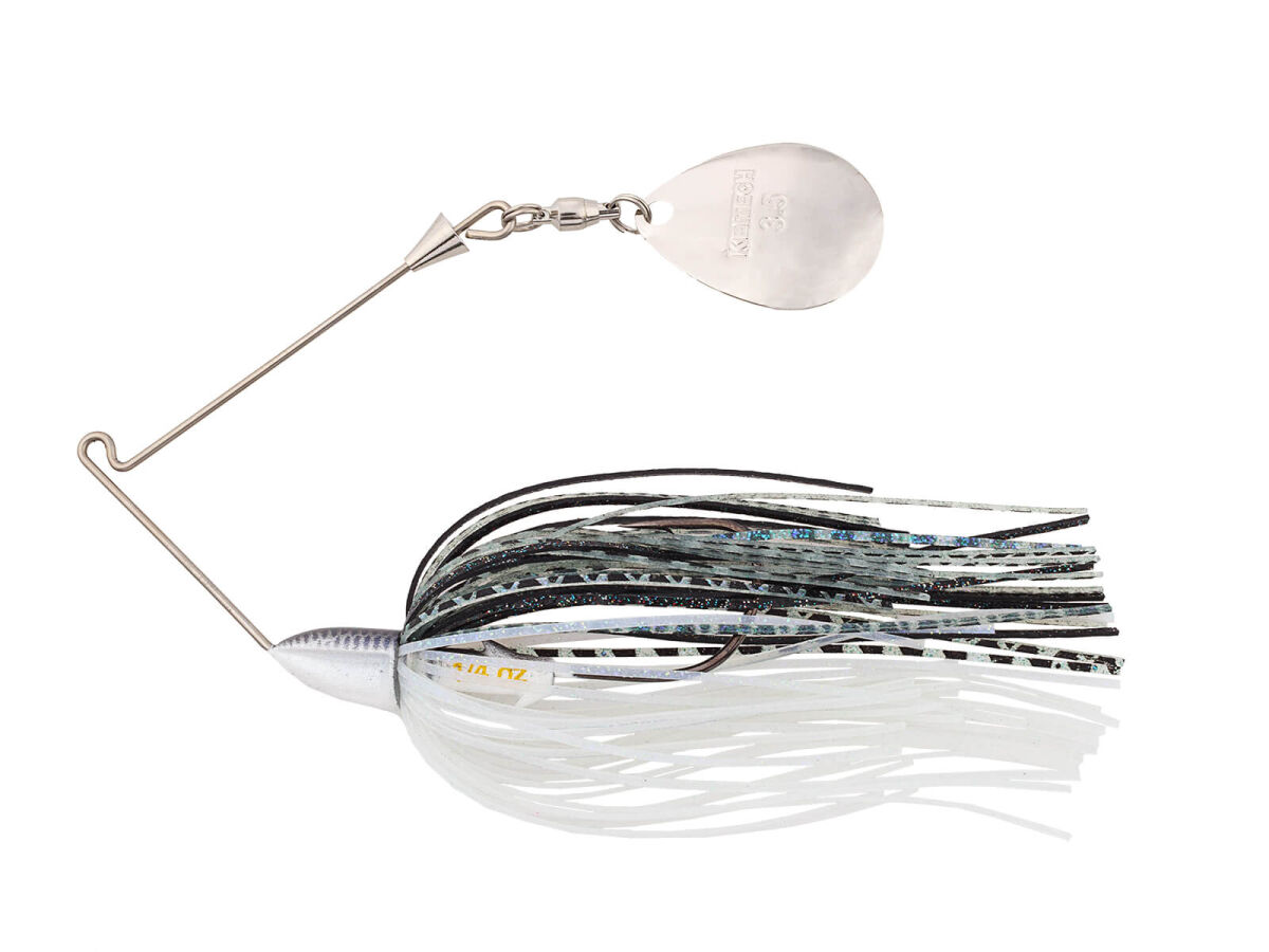 10.5g Baby Tee-Bone Spinnerbaits Single Colorado (493) Blue Back Herring