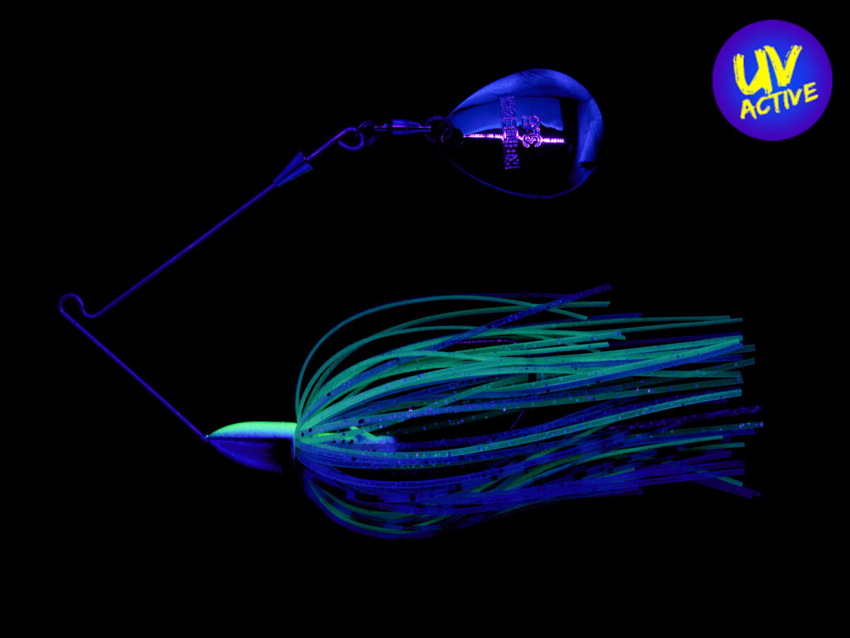 10.5g Baby Tee-Bone Spinnerbaits Single Colorado (512) Spot Remover