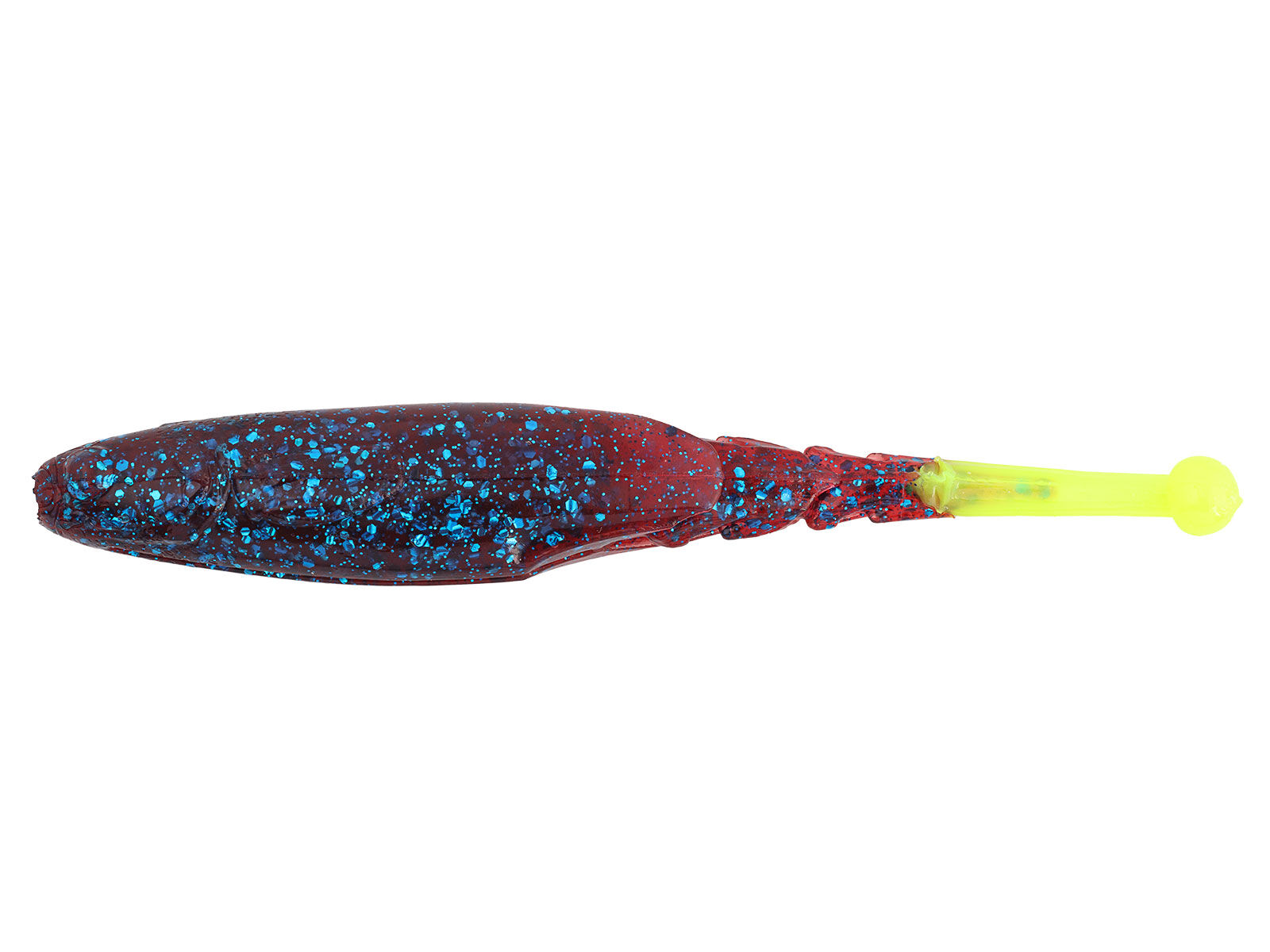 5" Big BallerZ - Plum / ChatreuseTail