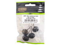 CAMO LURES Football Jigs BLACK Gr. 2/0 (14g)