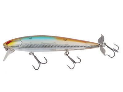 Laydown Minnow WAKE Prop Plus (BR-437) Wakasagi Attention