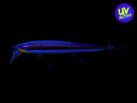Laydown Minnow WAKE Prop Plus (BR-238) Half Mirror Wakasagi