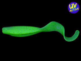 4" StreakZ Curly TailZ - Electric Chicken