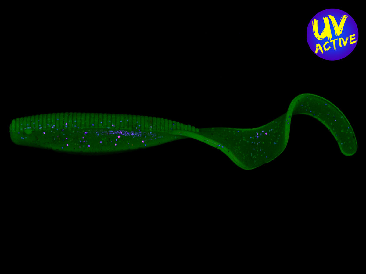 5" StreakZ Curly TailZ -  Midnight Oil