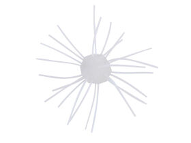 0.5" Fuzzy NuggetZ - Glimmer Blue