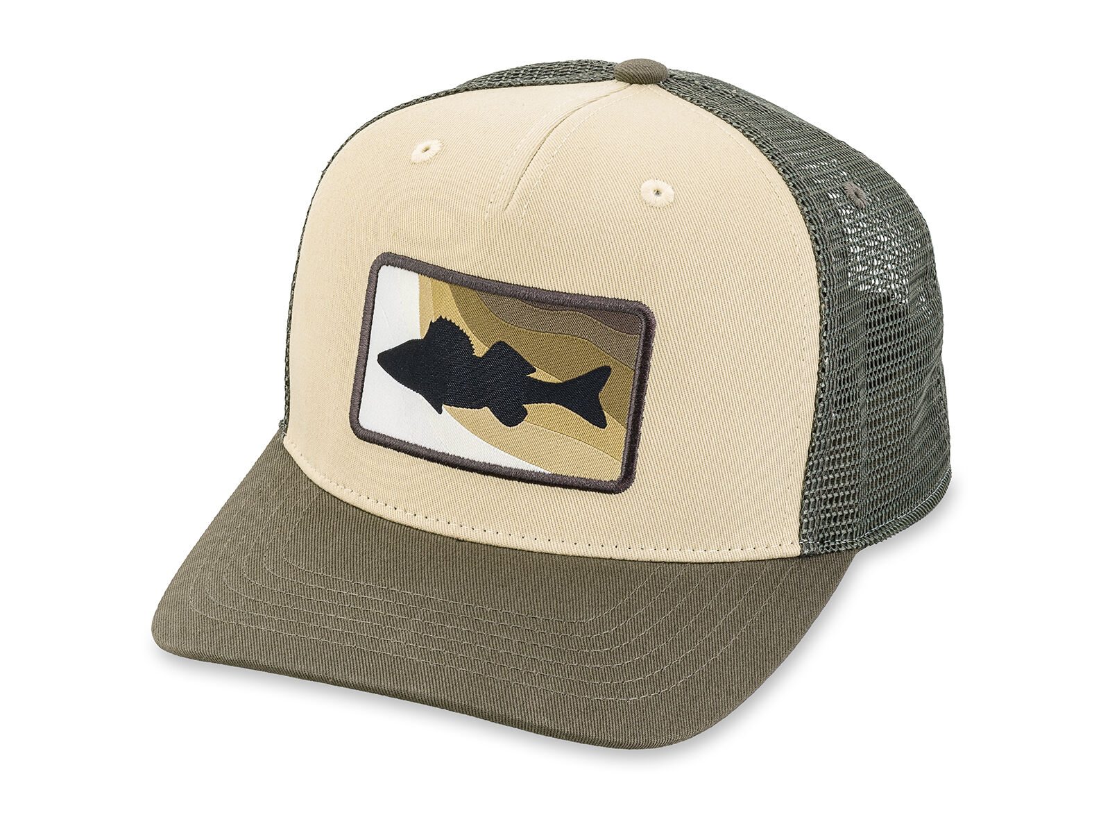 CAMO-Tackle Cap (oliv/sand) Zander