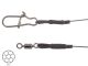 30 cm VMC Titanium Pike Vorfach 1X7 (18 kg / 0.51 mm)