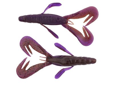 3.25" F-Escape Swim Twin (543) Poison Craw