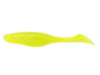 6&quot; Sea Shad - Chartreuse Silver Glitter