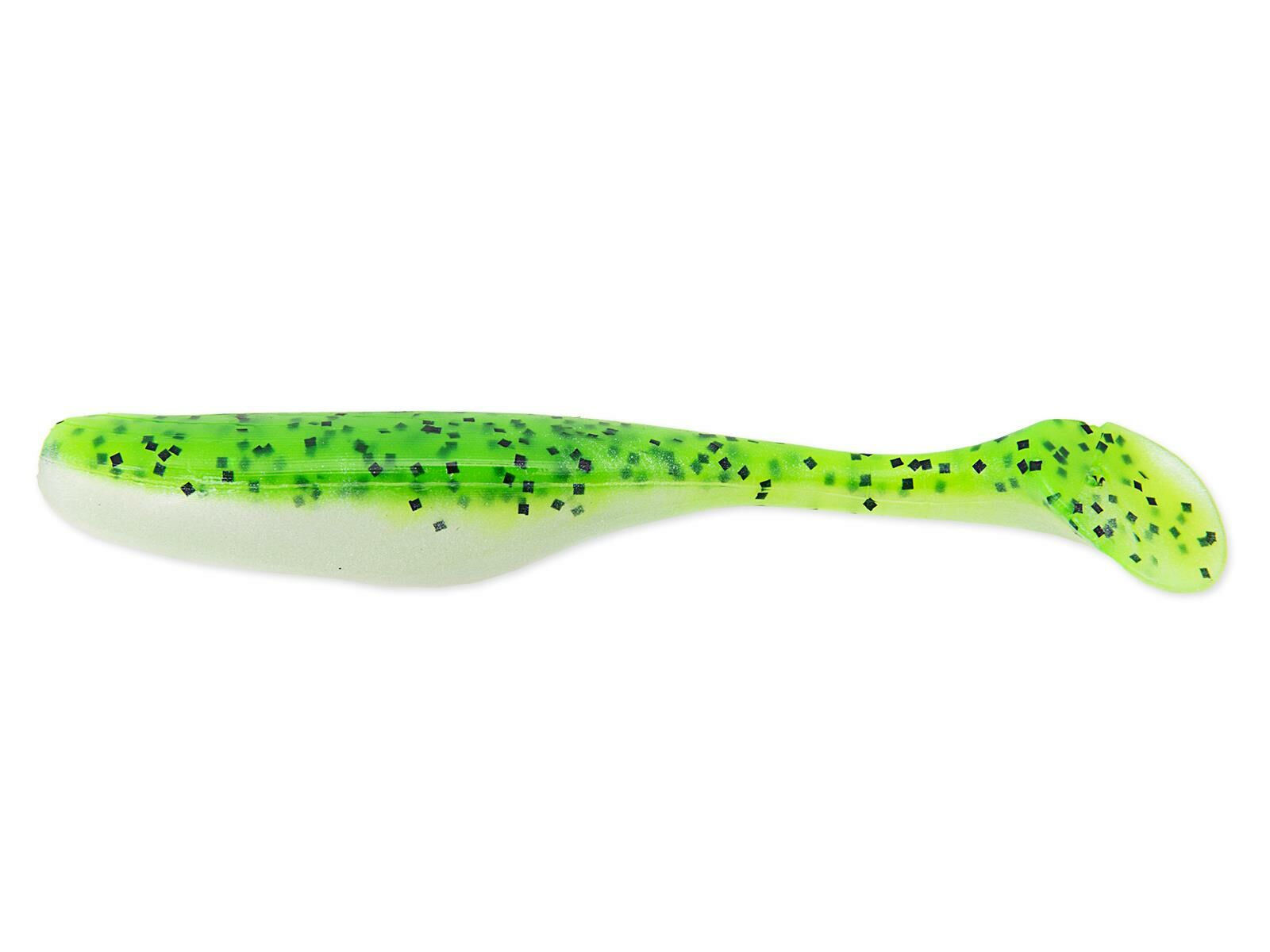 4" Walleye Assassin - Chartreuse Pepper Shad