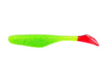 4" Walleye Assassin - Chartreuse Silver Gl. RT