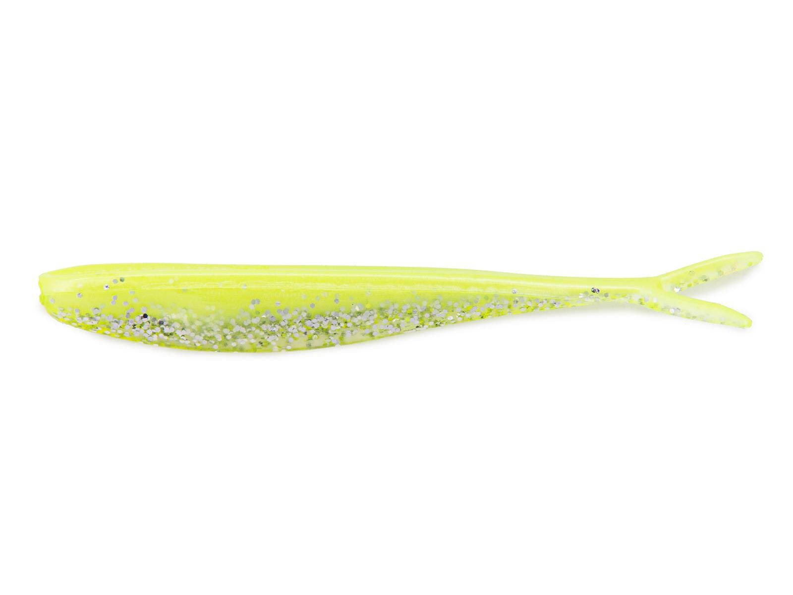 2.5" Fin-S Fish - Chartreuse Silk Ice