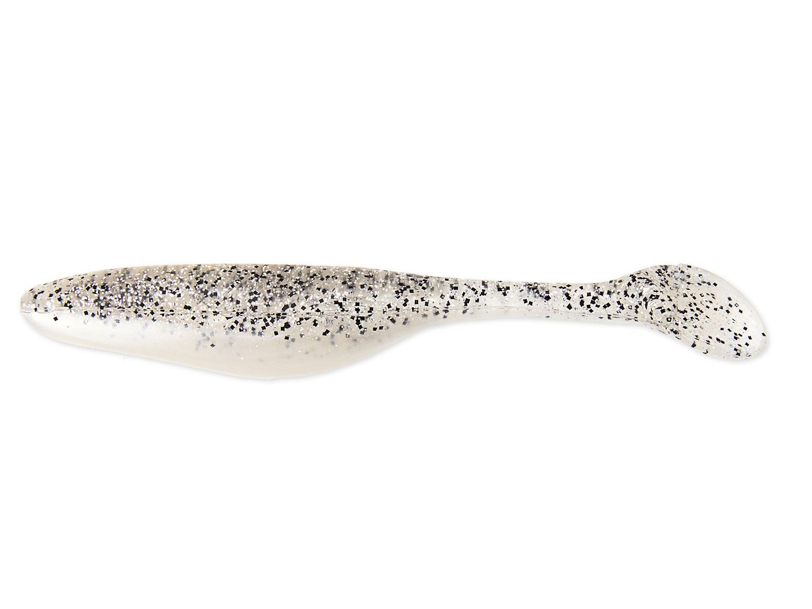 6" Sea Shad - Salt & Pepper Silver Phantom