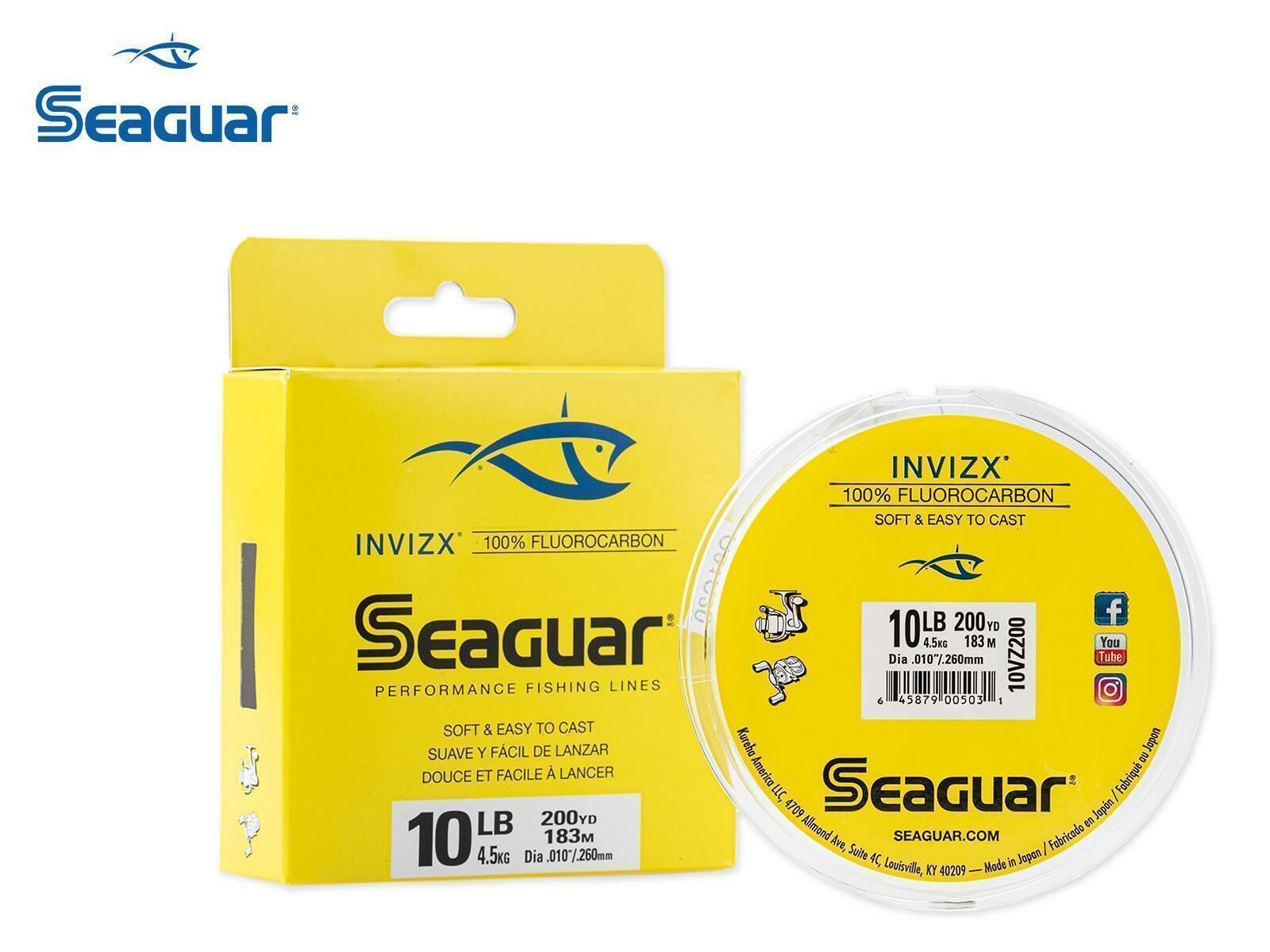 180 m SEAGUAR InvizX - 15 lb
