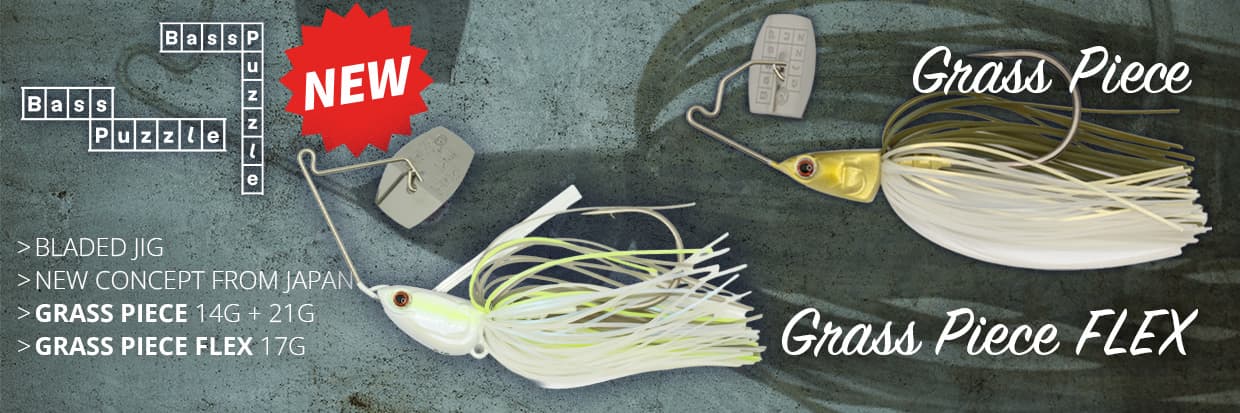 New! Bass Puzzle Grass Piece